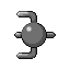 Unown E, Back, in Emerald