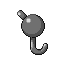 Unown J, Back, in Emerald