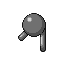 Unown R, Back, in Emerald