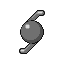 Unown Z, Back, in Emerald