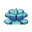 Pineco, Back, in Emerald