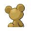 Teddiursa, Back, in Emerald