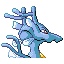 Kingdra, Back, in Emerald