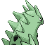 Tyranitar, Back, in Emerald
