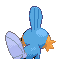 Mudkip, Back, in Emerald