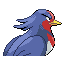 Swellow, Back, in Emerald