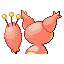 Skitty, Back, in Emerald