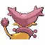 Delcatty, Back, in Emerald
