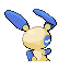Minun, Back, in Emerald