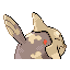 Relicanth, Back, in Emerald