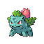 Ivysaur, Front, in FireRed & LeafGreen