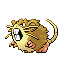 Raticate, Front, in FireRed & LeafGreen