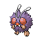 Venonat, Front, in FireRed & LeafGreen