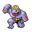 Machoke in FireRed & LeafGreen