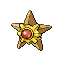 Staryu, Front, in FireRed & LeafGreen