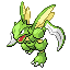 Scyther, Front, in FireRed & LeafGreen