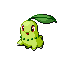 Chikorita, Front, in FireRed & LeafGreen