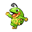 Politoed, Front, in FireRed & LeafGreen
