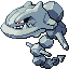 Steelix, Front, in FireRed & LeafGreen