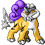 Raikou, Front, in FireRed & LeafGreen