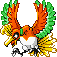 Ho-Oh in FireRed & LeafGreen