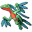 Grovyle, Front, in FireRed & LeafGreen