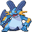 Swampert, Front, in FireRed & LeafGreen