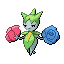 Roselia, Front, in FireRed & LeafGreen
