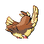 Pidgey, Back, in FireRed & LeafGreen