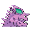 Nidorino, Back, in FireRed & LeafGreen