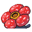 Vileplume, Back, in FireRed & LeafGreen