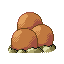 Dugtrio, Back, in FireRed & LeafGreen
