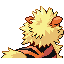 Arcanine, Back, in FireRed & LeafGreen