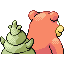 Slowbro, Back, in FireRed & LeafGreen