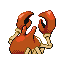 Krabby, Back, in FireRed & LeafGreen