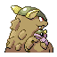Kangaskhan, Back, in FireRed & LeafGreen