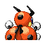 Ledian, Back, in FireRed & LeafGreen