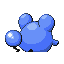 Marill, Back, in FireRed & LeafGreen