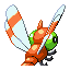 Yanma, Back, in FireRed & LeafGreen