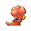 Magby, Back, in FireRed & LeafGreen