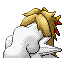Entei, Back, in FireRed & LeafGreen