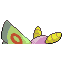 Dustox, Back, in FireRed & LeafGreen
