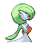 Gardevoir, Back, in FireRed & LeafGreen