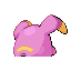 Whismur, Back, in FireRed & LeafGreen
