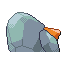 Nosepass, Back, in FireRed & LeafGreen