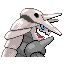 Aggron, Back, in FireRed & LeafGreen