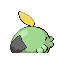 Gulpin, Back, in FireRed & LeafGreen