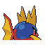 Carvanha, Back, in FireRed & LeafGreen