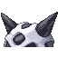 Glalie, Back, in FireRed & LeafGreen