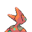 Deoxys Attack Forme, Back, in FireRed & LeafGreen